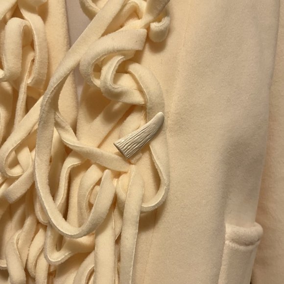 Linda Lundstrom Cute Cream Blazer! Small - Picture 4 of 6